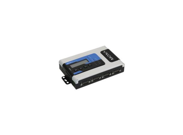 Moxa Nport 6450 4 port RS-232/422/485, 12-48V, w/ adapter 